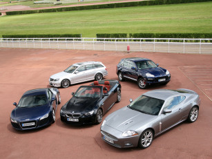 Картинка автомобили разные вместе