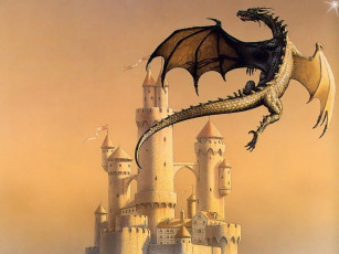 Картинка фэнтези драконы