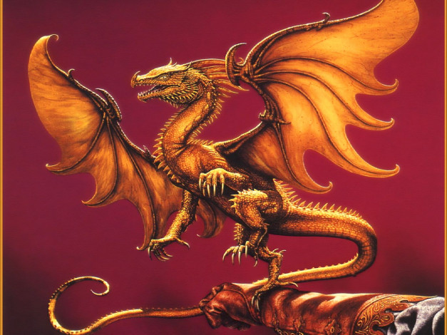 Обои картинки фото фэнтези, драконы