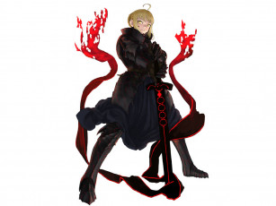 Картинка аниме fate stay night
