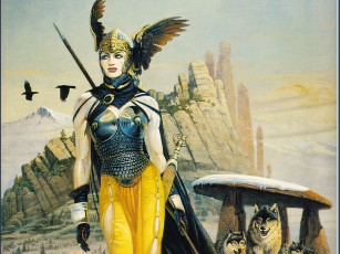 Картинка фэнтези девушки