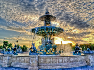 Картинка города фонтаны