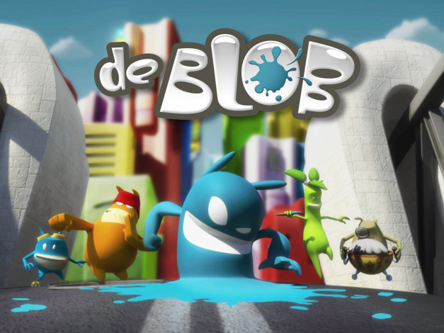 Обои картинки фото de, blob, видео, игры