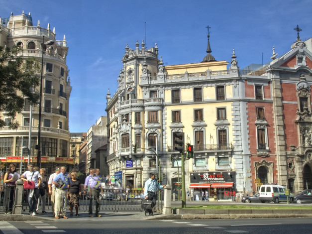 Обои картинки фото города, мадрид, испания