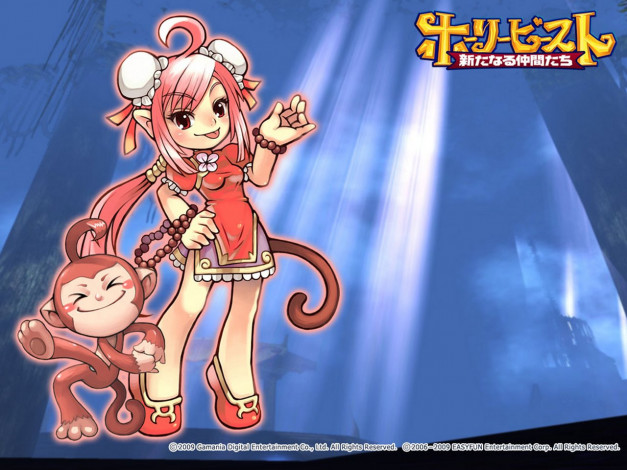 Обои картинки фото holybeast, online, видео, игры