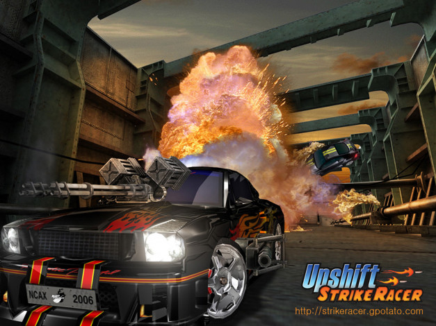 Обои картинки фото upshift, strike, racer, видео, игры