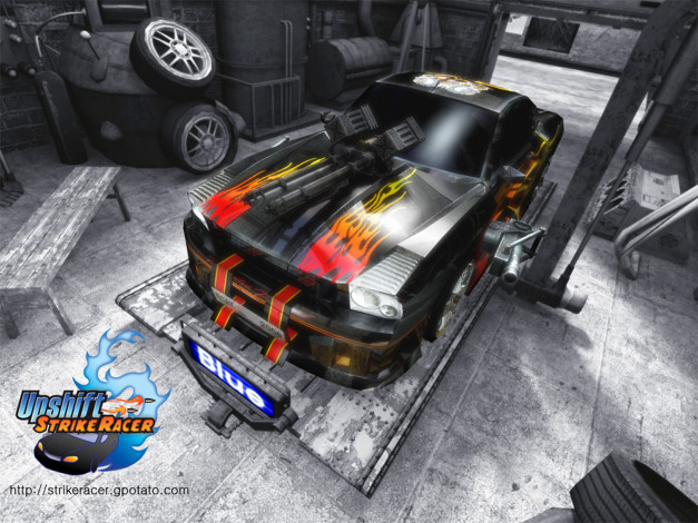 Обои картинки фото upshift, strike, racer, видео, игры