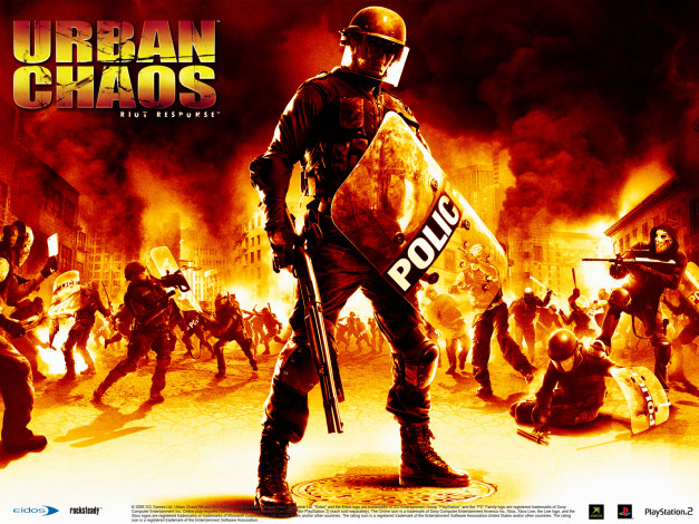 Обои картинки фото urban, chaos, riot, responce, видео, игры