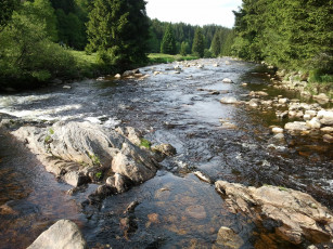 Картинка природа реки озера Чехия