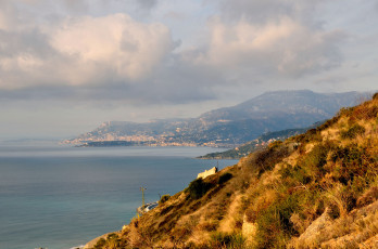 Картинка природа побережье лигурия вентимилья