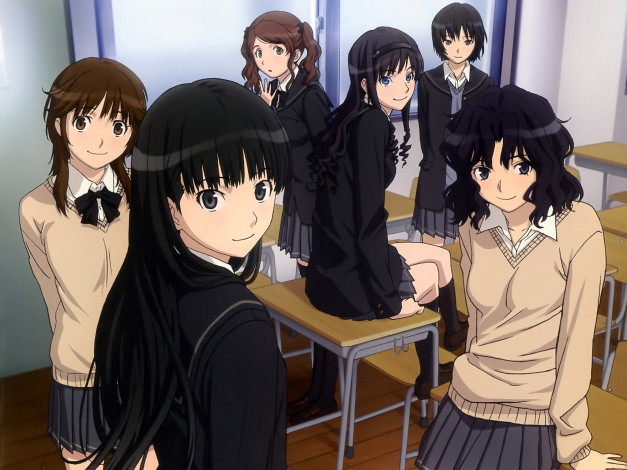 Обои картинки фото аниме, amagami, ss