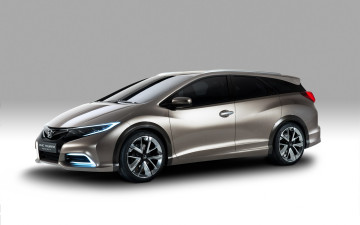 обоя автомобили, honda, concept, civic, tourer