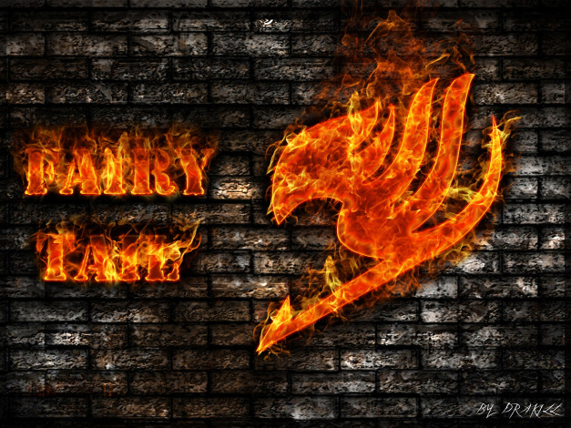 Обои картинки фото аниме, fairy, tail, гильдия, эмблема