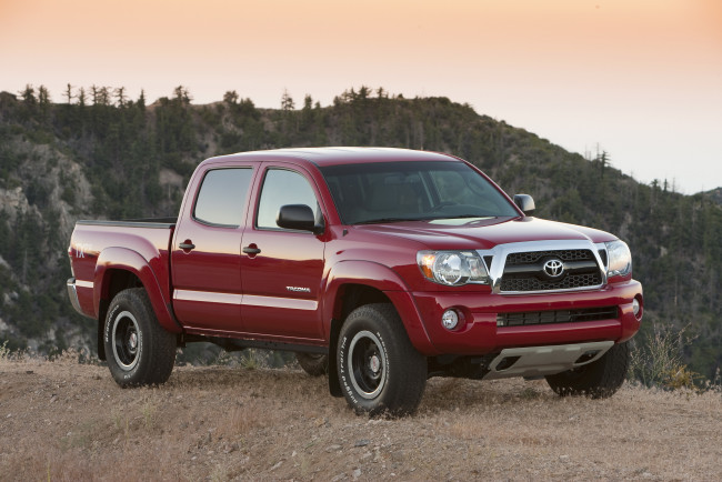 Обои картинки фото 2011, toyota, tacoma, double, cab, tx, pro, performance, package, автомобили