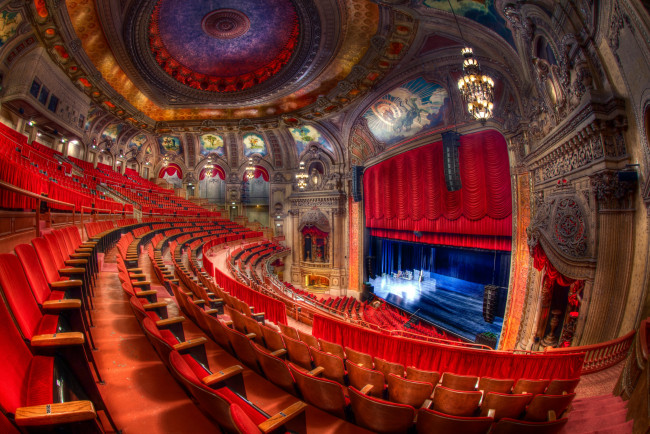 Обои картинки фото интерьер, театральные, концертные, кинозалы, занавес, сцена, кресла