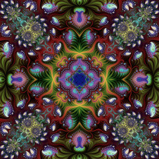 Картинка 3д+графика fractal+ фракталы цвета фон узор