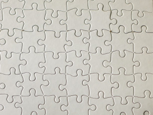 Картинка разное текстуры белые пазлы