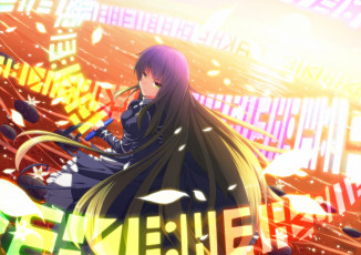 Картинка аниме touhou свет солнце цветы вода стигма печати улыбка взгляд девушка hijiri byakuren магия лепестки art ryosios