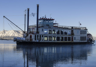 Картинка корабли пароходы река пароход колесный