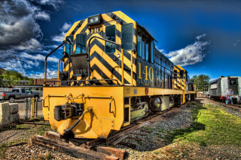 Картинка техника локомотивы рельсы локомотив