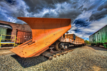 Картинка техника вагоны рельсы