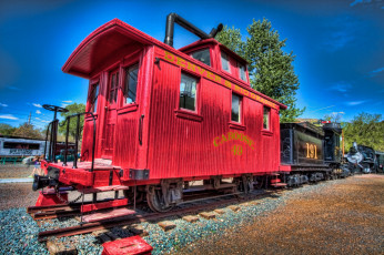 Картинка техника вагоны рельсы вагон