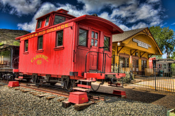 Картинка техника вагоны рельсы вагон