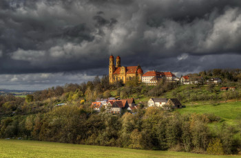 Картинка ellwangen+германия города -+пейзажи пейзаж дома ellwangen германия