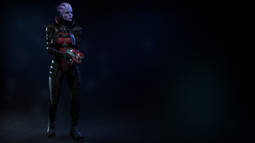 Картинка mass+effect видео+игры mass effect девушка
