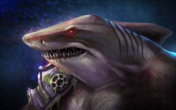 Картинка акула фэнтези существа существо shark