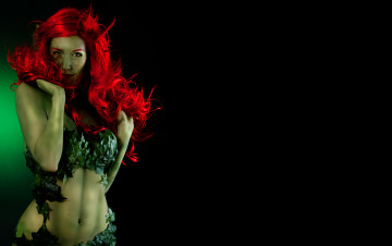 Картинка девушка девушки -unsort+ креатив костюм poison ivy ядовитый плющ