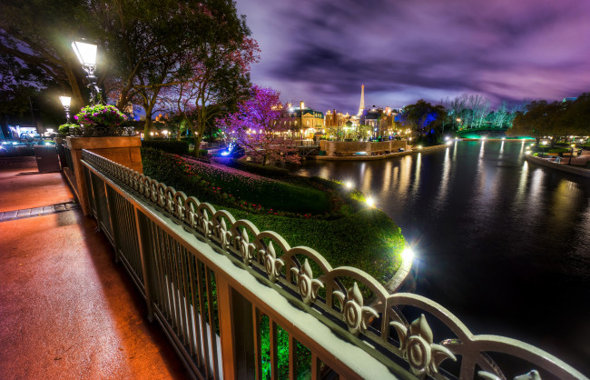 Обои картинки фото города, диснейленд, epcot, кусочек, франции