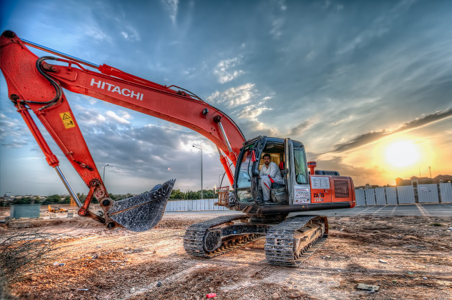 Обои картинки фото техника, экскаваторы, ковш, шагающий, гусеницы, экскаватор