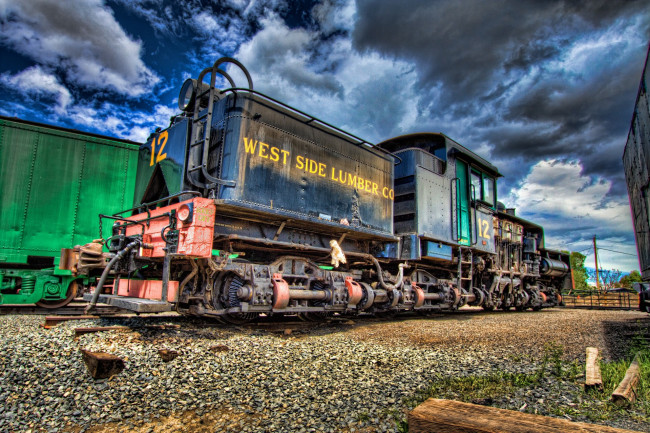 Обои картинки фото техника, паровозы, рельсы, паровоз