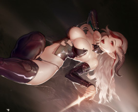 Картинка аниме ангелы +демоны instant-ip девушка демон