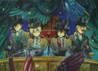 Картинка аниме pandora+hearts парни