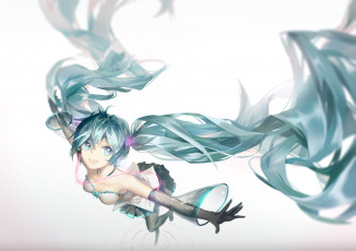 Картинка аниме vocaloid hatsune miku yyb