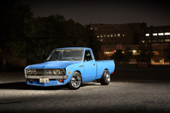 Картинка автомобили custom+pick-up datsun