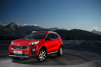 Картинка автомобили kia uk-spec gt sportage 2016г ql line