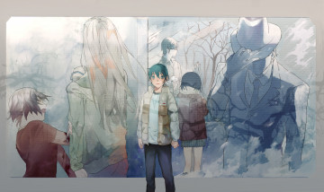 Картинка аниме boku+dake+ga+inai+machi парни арт