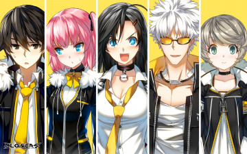 Картинка аниме closers парни игра портреты девушки