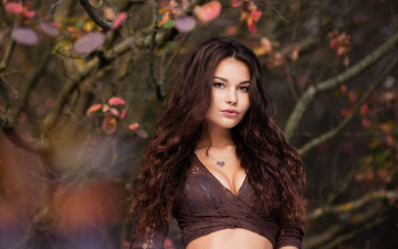 Картинка девушки -unsort+ брюнетки +шатенки шатенка