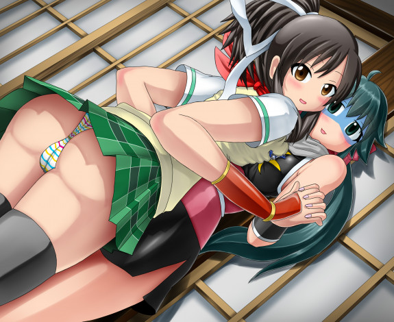 Обои картинки фото keroro zhunsu, аниме, unknown,  другое, фон, взгляд, девушки