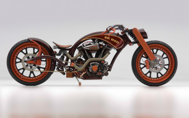 Обои картинки фото мотоциклы, customs, custom, bike, bobber