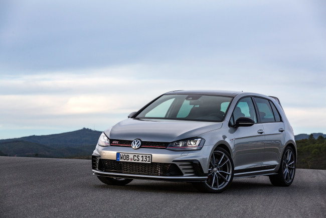 Обои картинки фото автомобили, volkswagen, 2015г, 5-door, typ, 5g, clubsport, golf, gti