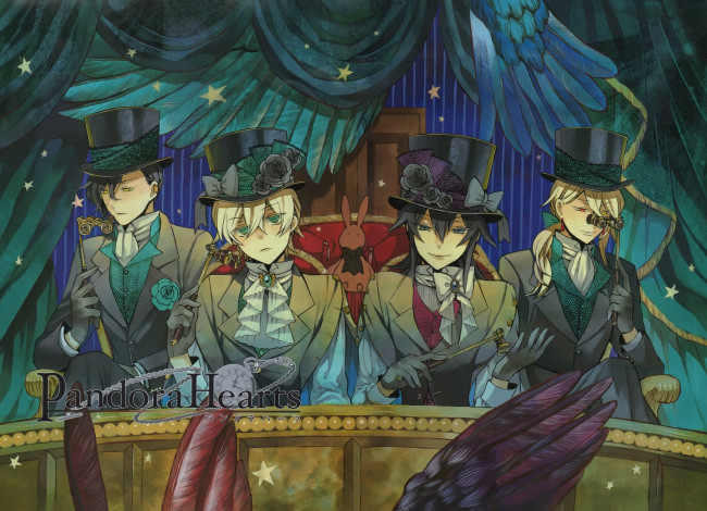 Обои картинки фото аниме, pandora hearts, парни