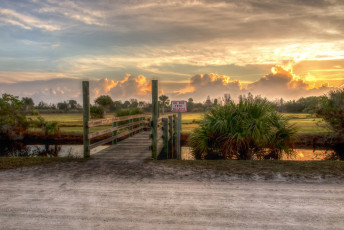 Картинка природа дороги рассвет