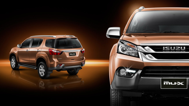 Обои картинки фото isuzu mu-x 2014, автомобили, isuzu, внедорожник, 2014, mu-x