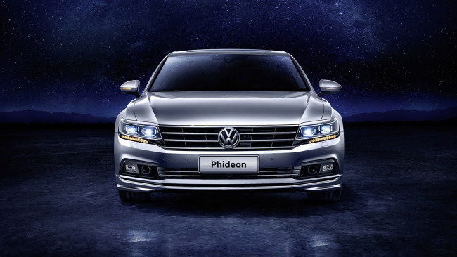 Обои картинки фото volkswagen phideon 2017, автомобили, volkswagen, phideon, 2017