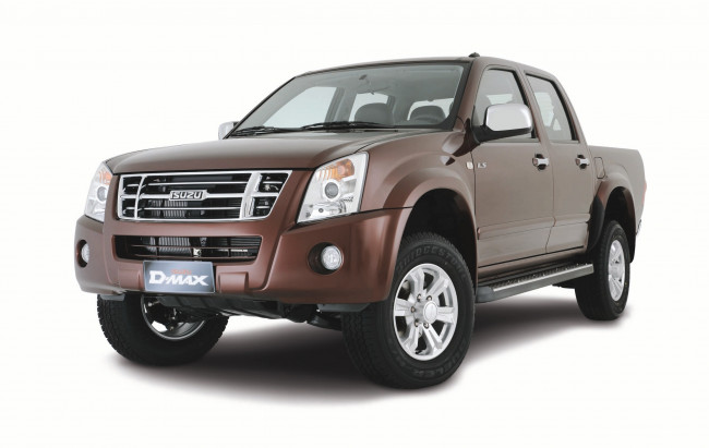 Обои картинки фото isuzu d-max ls 2005, автомобили, isuzu, 2005, внедорожник, ls, d-max